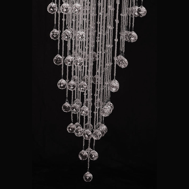 Modern Bride Skirt Style Raindrop Crystal Chandelier