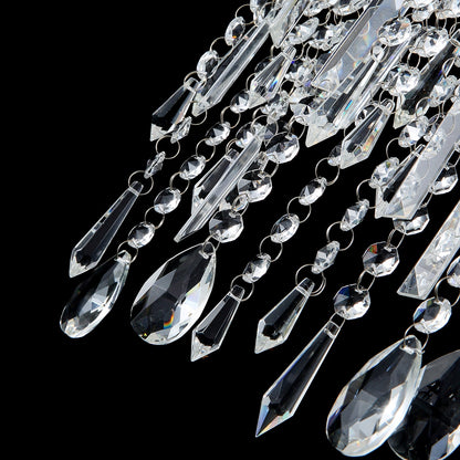 Tassels Linear Crystal Chandeliers Lights