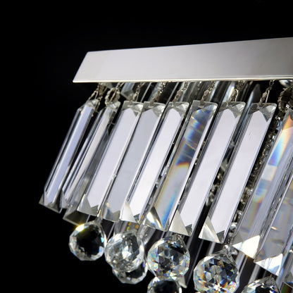 Modern Crystal Raindrop Ceiling Lighting