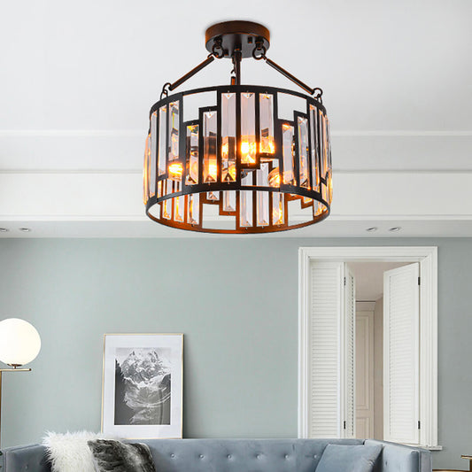 American Style Iron Pendant Lamp Ceiling Light