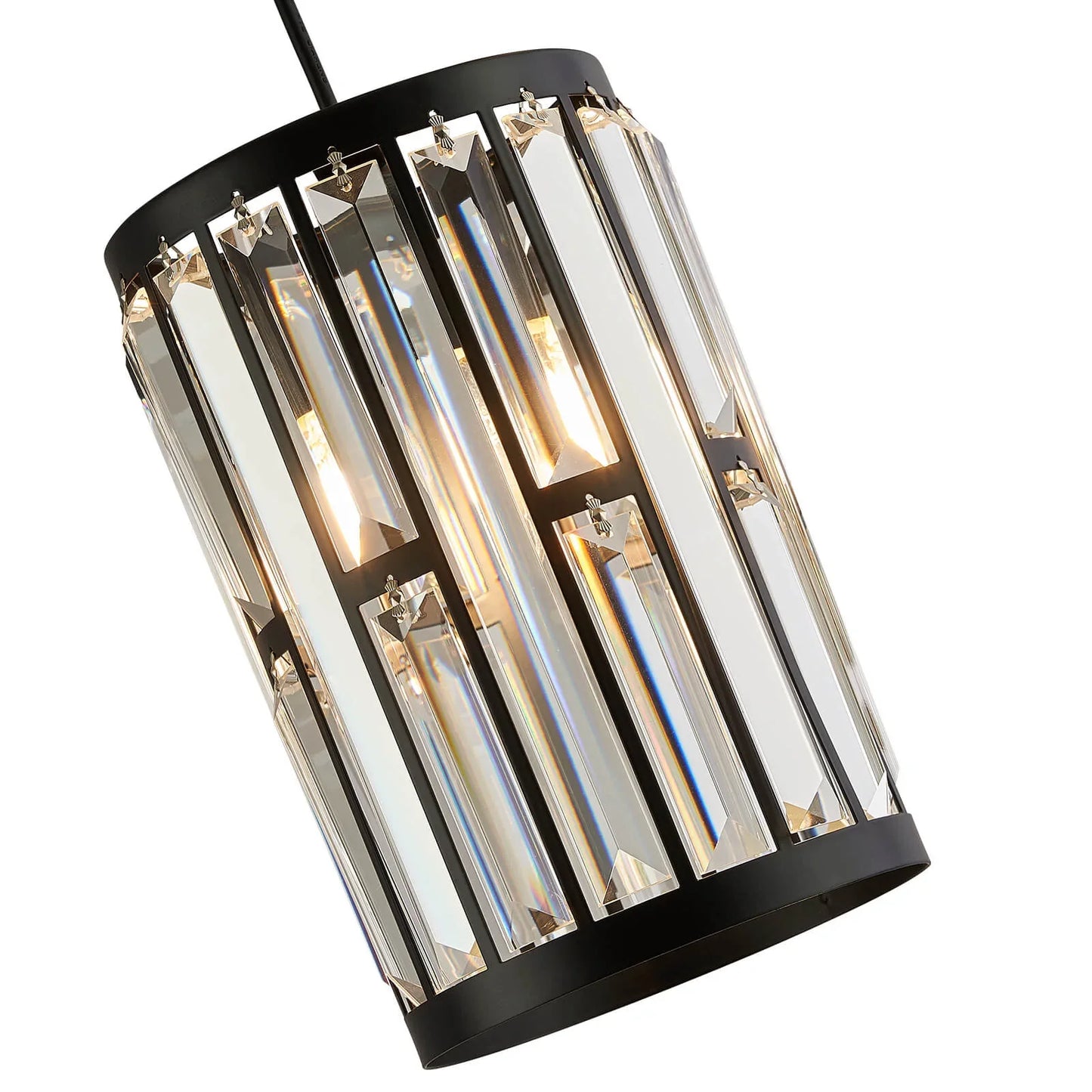 Modern Creative Crystal Chandelier - Line Pendant Light