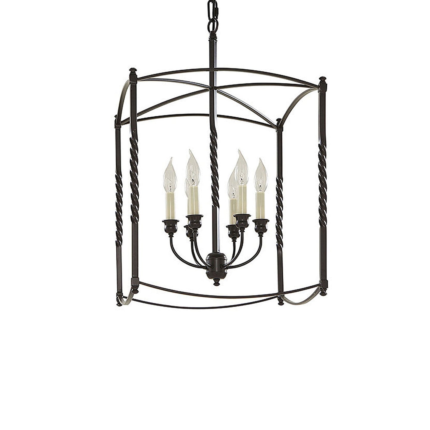 Modern Industry Lantern Geometric Chandelier