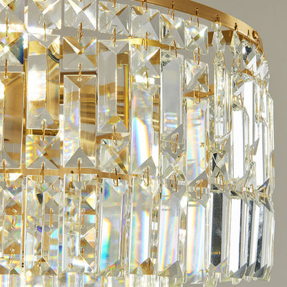 Modern Luxury Gold Crystal  Chandelier