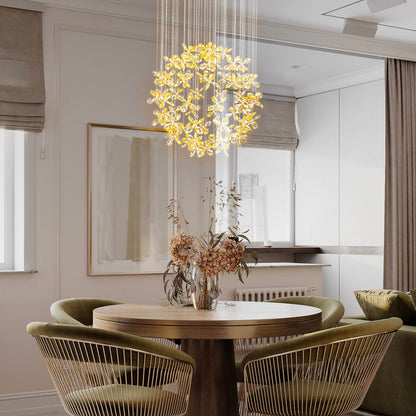 Restaurant Crystal Chandelier Circular Living Room Chandelier