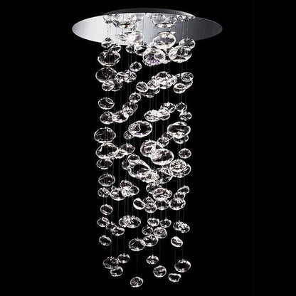 Round Base Bubble Glass Chandelier - Ceiling Light