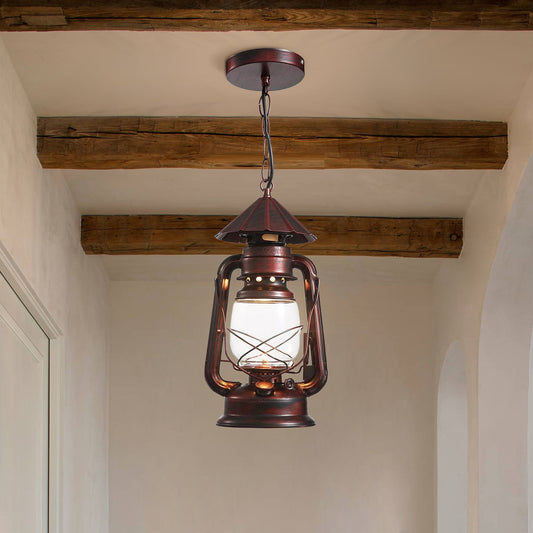 Rustic Lantern Pendant Lighting