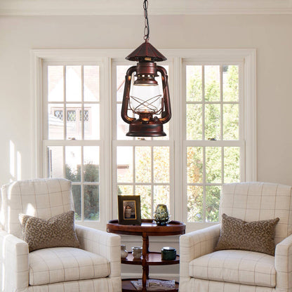 Rustic Lantern Pendant Lighting