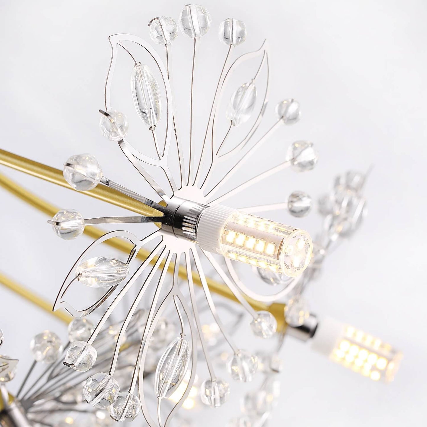 Modern Gypsophila Bouquet Crystal Chandelier