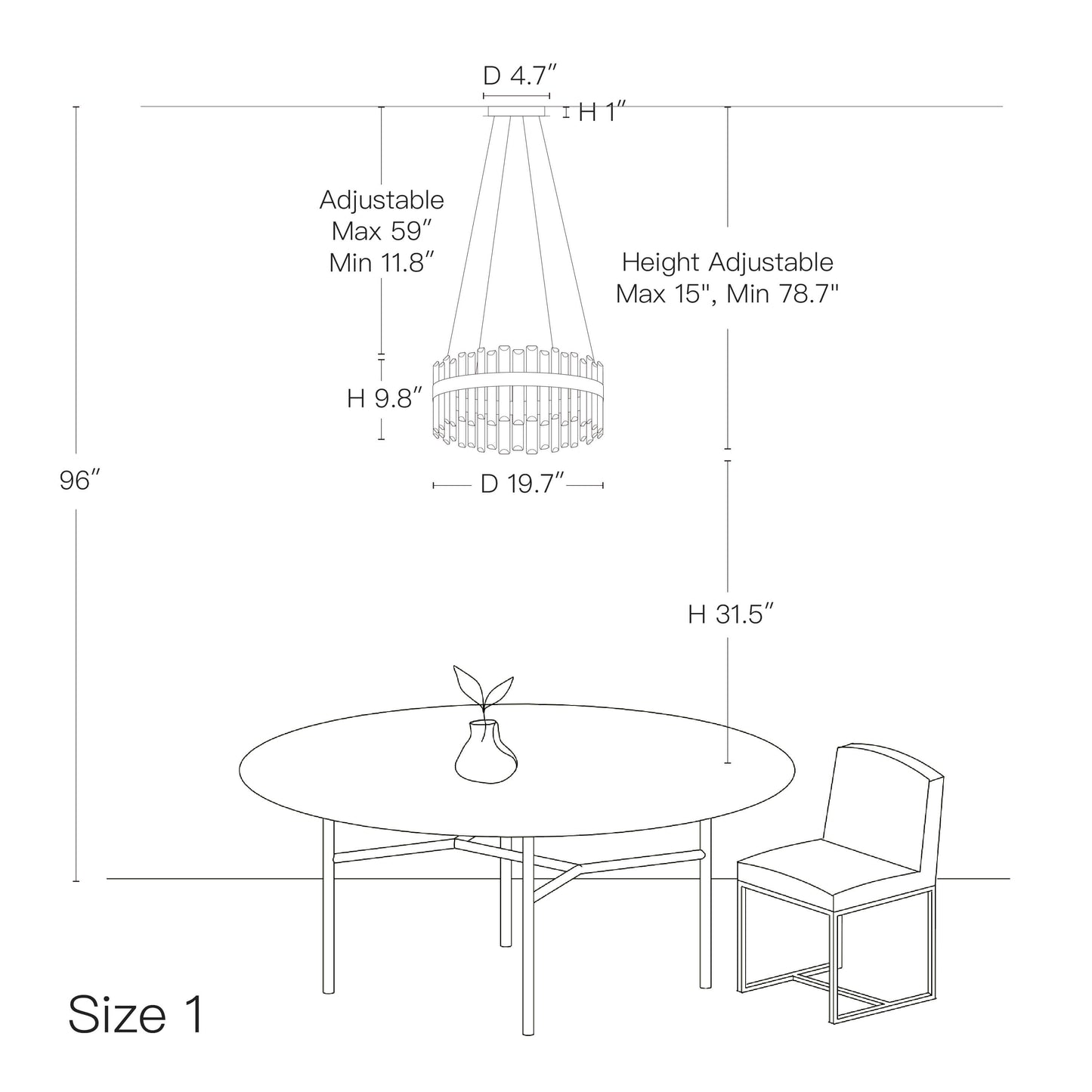 Aurum Luxury Gold Crystal Chandelier