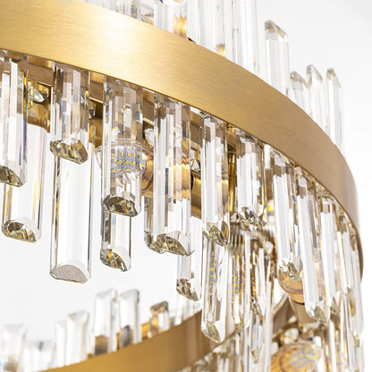 Aurum Luxury Gold Crystal Chandelier