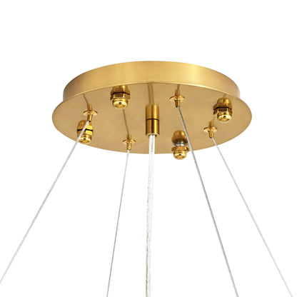 Aurum Luxury Gold Crystal Chandelier