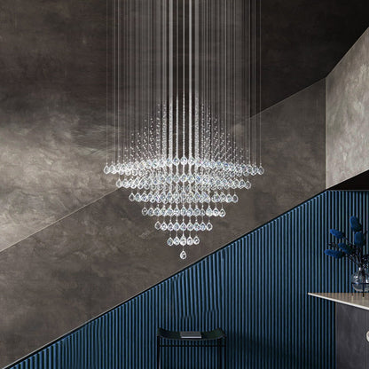 Diamond Shape Crystal Chandelier