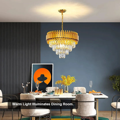 Modern Crystal Chandeliers for Dining Room