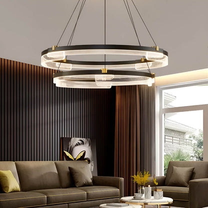 One Ring & Two Rings Pendant Light Fixture