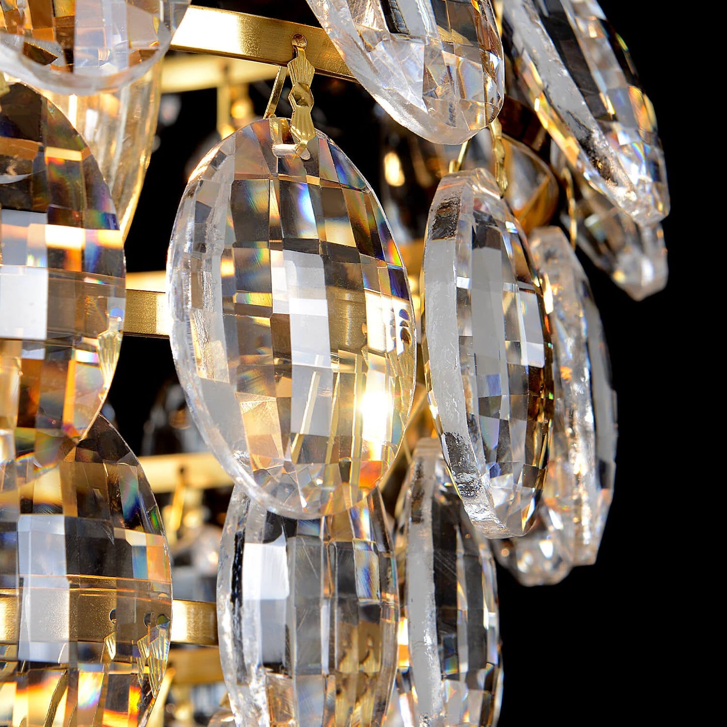 Pine Cone Shape Crystal Chandelier